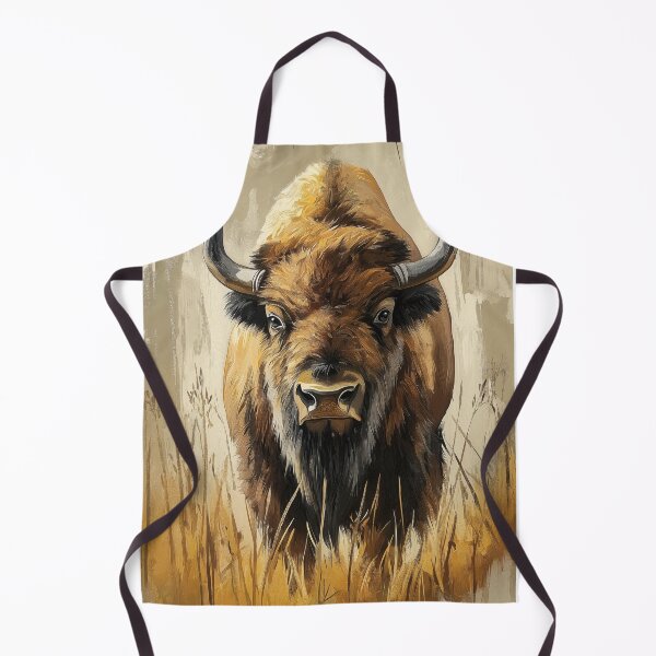 Item preview, Stunning Bison Painting for Home & Office designed and sold by LazyOwlStore.