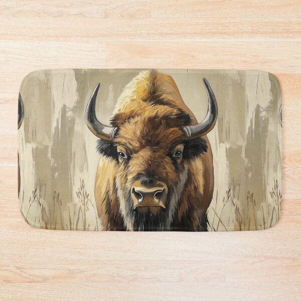 Item preview, Stunning Bison Painting for Home & Office designed and sold by LazyOwlStore.