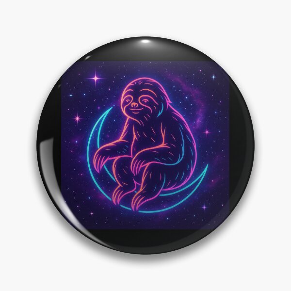 Item preview, Galactic Sloth Synthwave designed and sold by AkiraSlide.