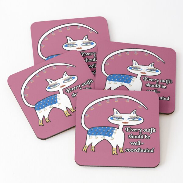 Item preview, Well-Coordinated Kitty designed and sold by WandaRichards.