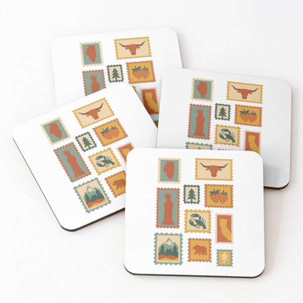 Item preview, States Stamps designed and sold by PLANTONE.