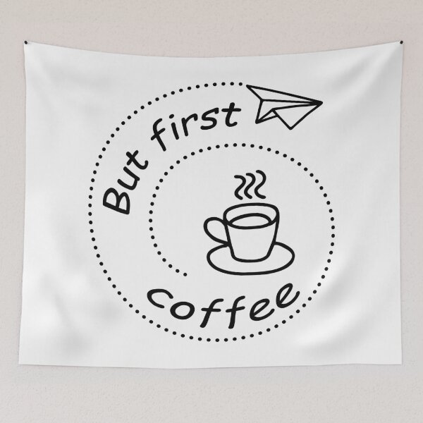 Item preview, But First Coffee designed and sold by NataliaVVV.