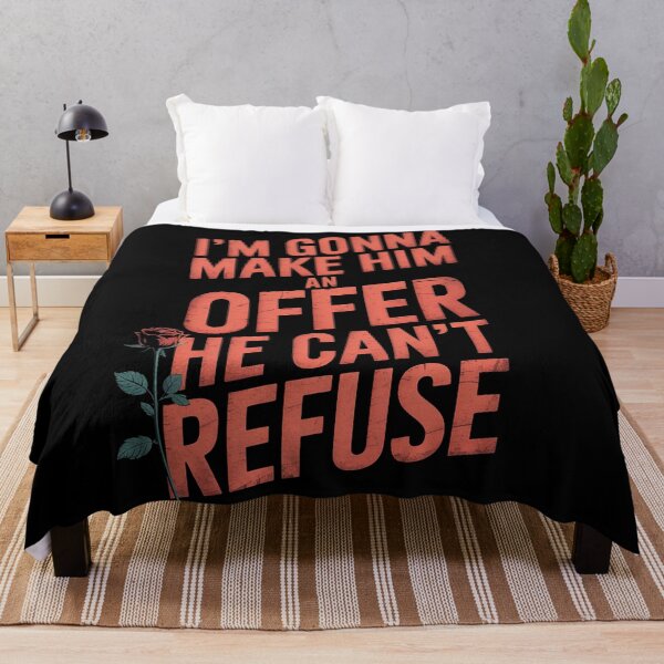 Item preview, The Godfather quote |"I'm gonna make him an offer he can't refuse" designed and sold by Philip-p22.