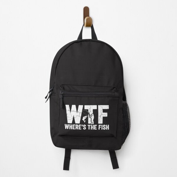 Item preview, WTF Where's The Fish Funny Fishing | Gift for Dad or Boyfriend designed and sold by rafalZielinski.