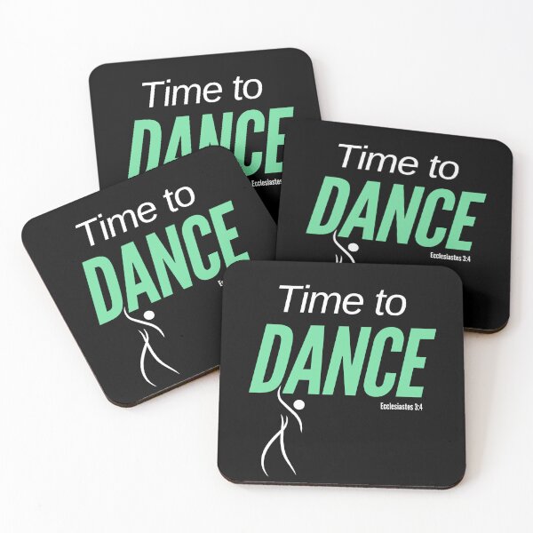 Item preview, Time to Dance Praise Worship Scripture Bible Verse Dancer Dance-Lover Gift designed and sold by Ceramic Scripture.