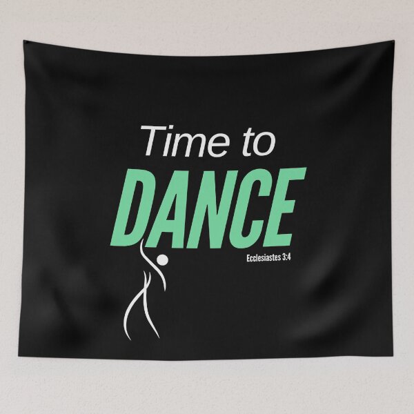 Item preview, Time to Dance Praise Worship Scripture Bible Verse Dancer Dance-Lover Gift designed and sold by Ceramic Scripture.