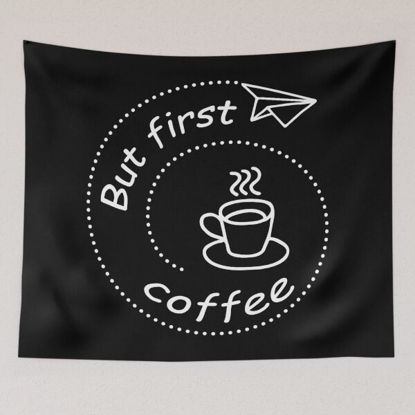 Item preview, But First Coffee designed and sold by NataliaVVV.