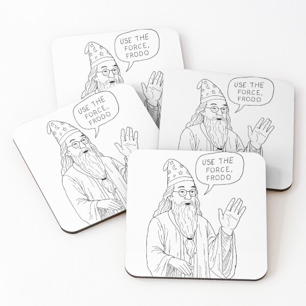Item preview, Dumbledore: Use the Force, Frodo designed and sold by Purrgatory Pop.