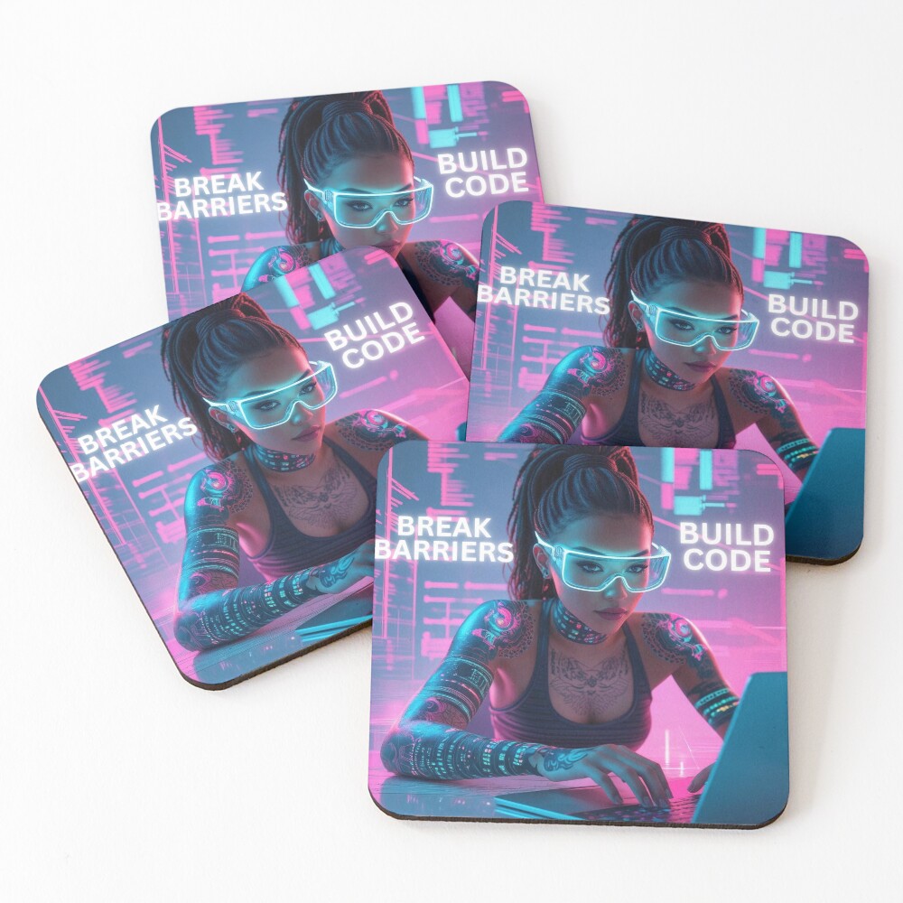 Item preview, Coasters (Set of 4) designed and sold by Quietspark.