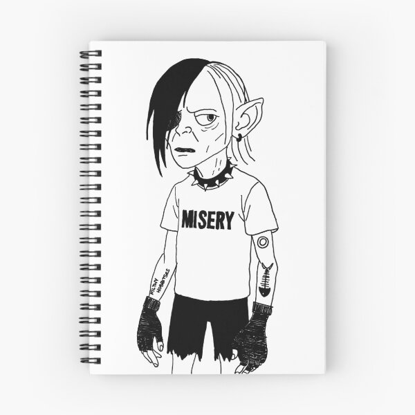 Item preview, Emo Gollum designed and sold by Purrgatory Pop.