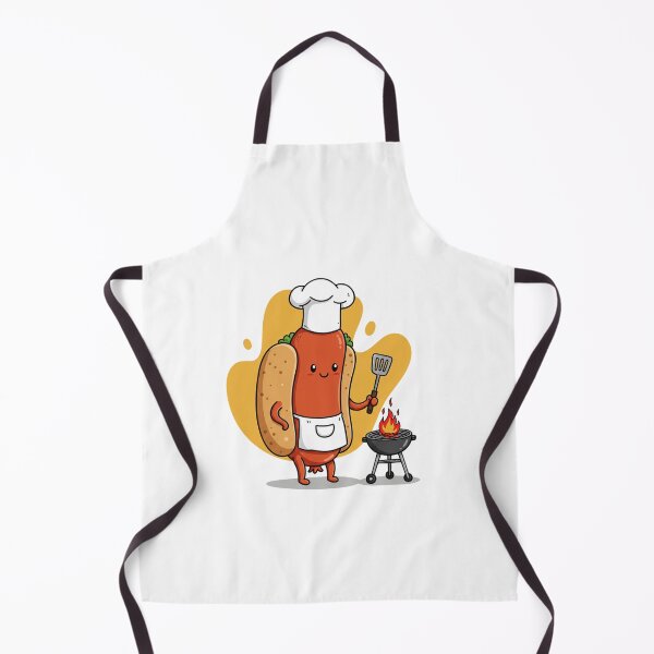 Item preview, funny shirt hot dog doing a barbecue  designed and sold by Salomee's art.