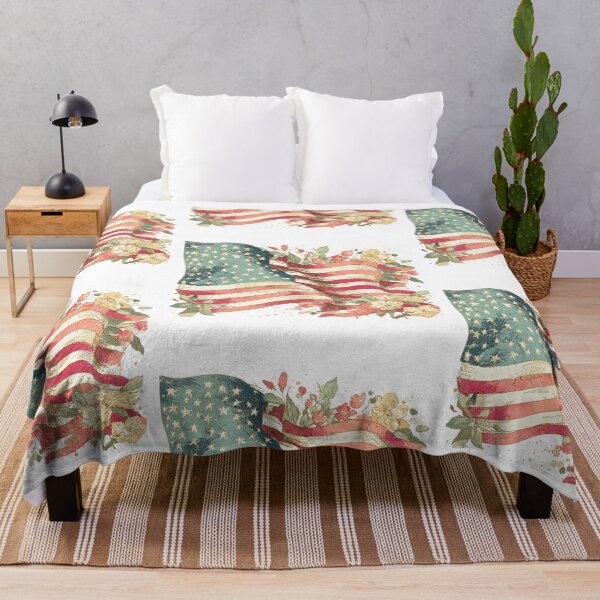 Item preview, Floral flag designed and sold by MendaciousMina.