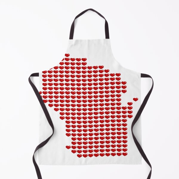 Item preview, Wisconsin Heart Fill designed and sold by TheIconSmith.