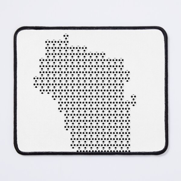 Item preview, Wisconsin Soccer Fill designed and sold by TheIconSmith.