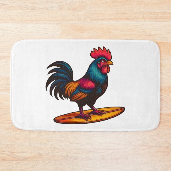 Item preview, Surfing Rooster designed and sold by VelvetRoom.
