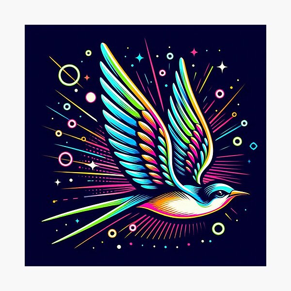 Item preview, Colorful bird designed and sold by Dogandesighn.
