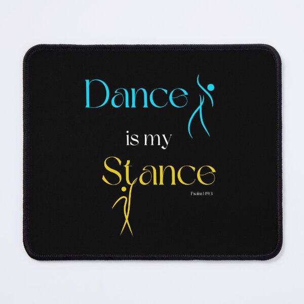 Item preview, Dance is my Stance Praise Worship Scripture Bible Verse Dancer Dance-Lover Gift designed and sold by Ceramic Scripture.