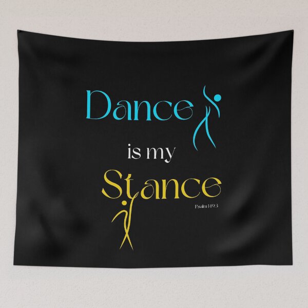 Item preview, Dance is my Stance Praise Worship Scripture Bible Verse Dancer Dance-Lover Gift designed and sold by Ceramic Scripture.