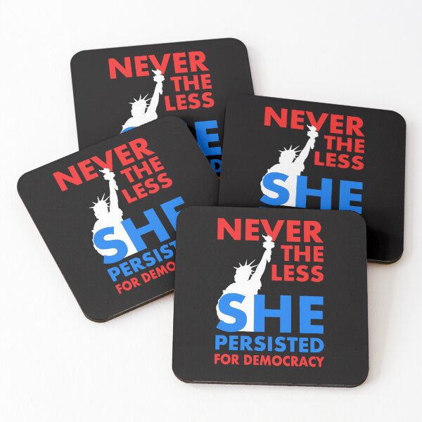 Item preview, Nevertheless She Persisted for Democracy – Lady Liberty USA Protest  designed and sold by electrovista.