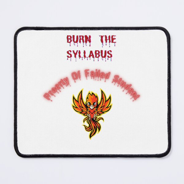 Item preview, Burn the Syllabus" Anti-Academic Journal - Dark Academia Punk Study Notebook`   designed and sold by AlignStudio.