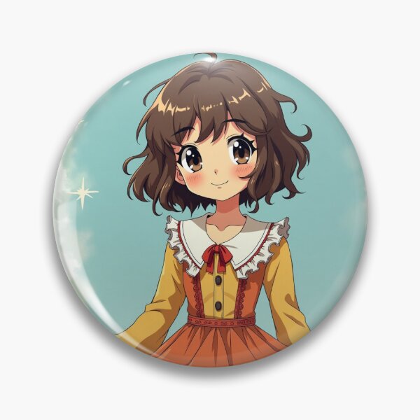 Item preview, Anime cute beautiful smile girl aesthetic character cool designed and sold by anrecat.