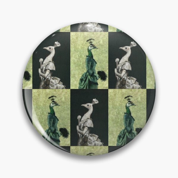 Item preview, Victorian Peahen Montage designed and sold by mictomart.