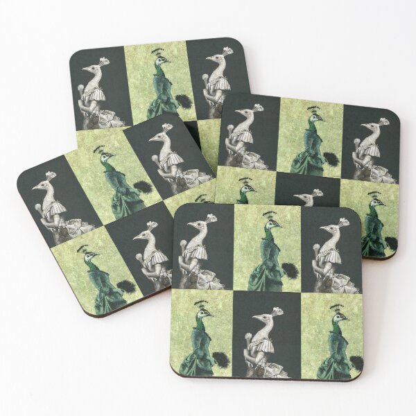 Item preview, Victorian Peahen Montage designed and sold by mictomart.
