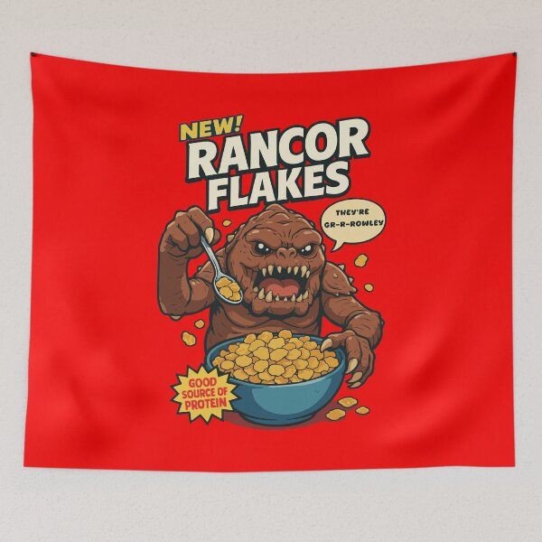 Artikelvorschau, Rancor-Flocken entworfen und verkauft von GhoulishGraphX.