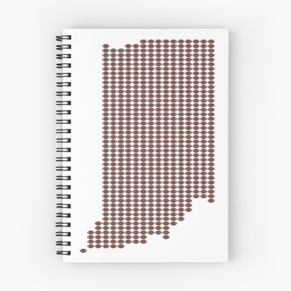 Aperçu de l'œuvre Remplissage de football de l'Indiana créée et vendue par TheIconSmith.