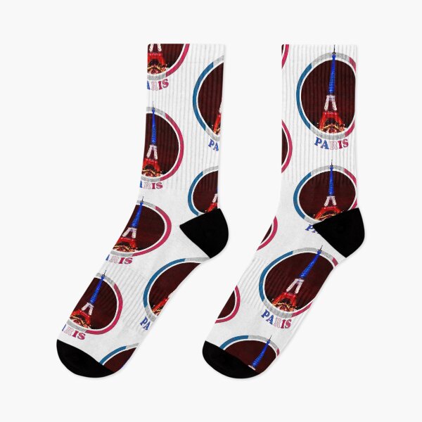 Item preview, Paris and the Blue-White-Red Eiffel Tower designed and sold by Pascal-F.