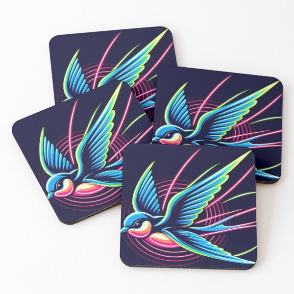 Item preview, Colorful swallow  designed and sold by Dogandesighn.