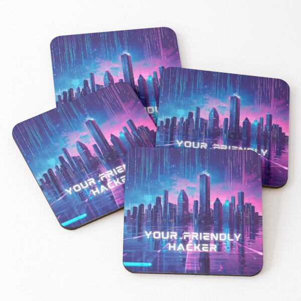 Item preview, Glitch City Nights : Your Friendly Hacker designed and sold by Quiet Spark Studio.