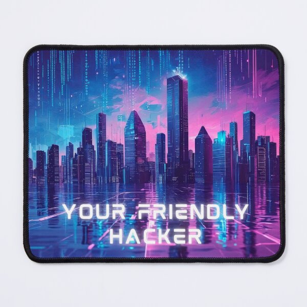 Item preview, Glitch City Nights : Your Friendly Hacker designed and sold by Quiet Spark Studio.