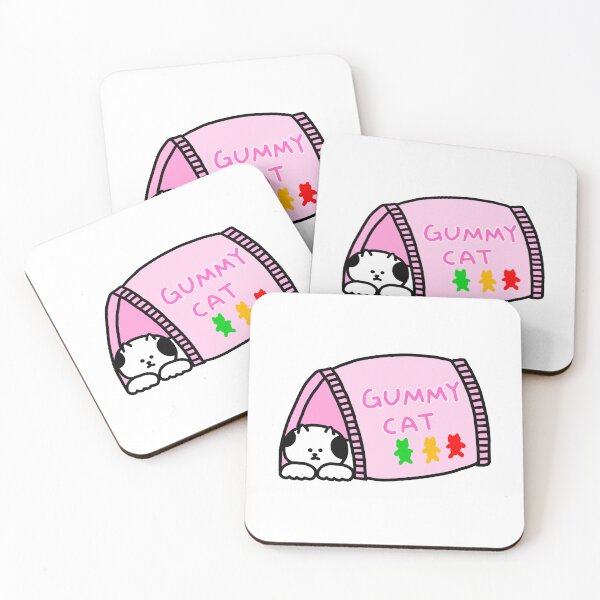 Item preview, Un gato en una bolsa de gomitas para gatos designed and sold by superbaechoo.