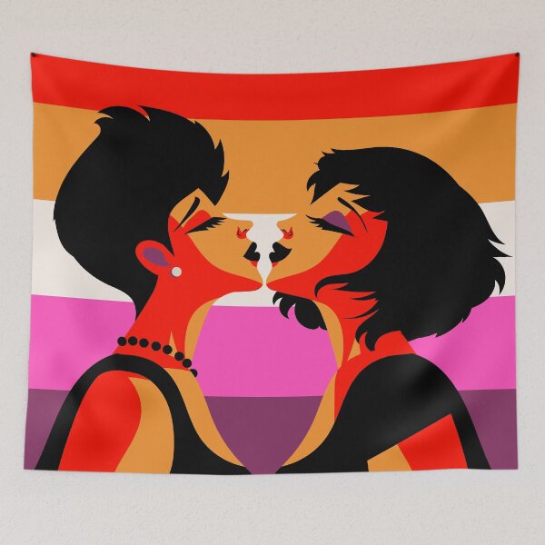 Item preview, lesbian pride designed and sold by matintheworld ( delcarmat ).