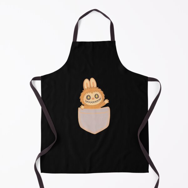 Item preview, LABUBU in a pocket – lafufu – Cute Pastel Creature Art designed and sold by PHILOSOPHY-SWAG.
