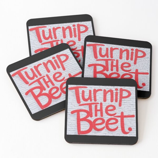 Item preview, "Turnip The Beet" in vibrant red graffiti  designed and sold by DesignsMjB.