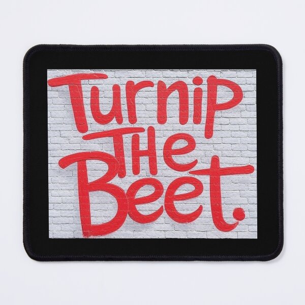 Item preview, "Turnip The Beet" in vibrant red graffiti designed and sold by DesignsMjB.