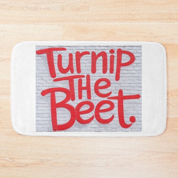Item preview, "Turnip The Beet" in vibrant red graffiti  designed and sold by DesignsMjB.