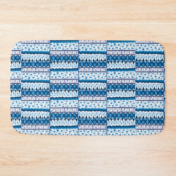Item preview, Different blue patterns designed and sold by Vivinedrawsells.