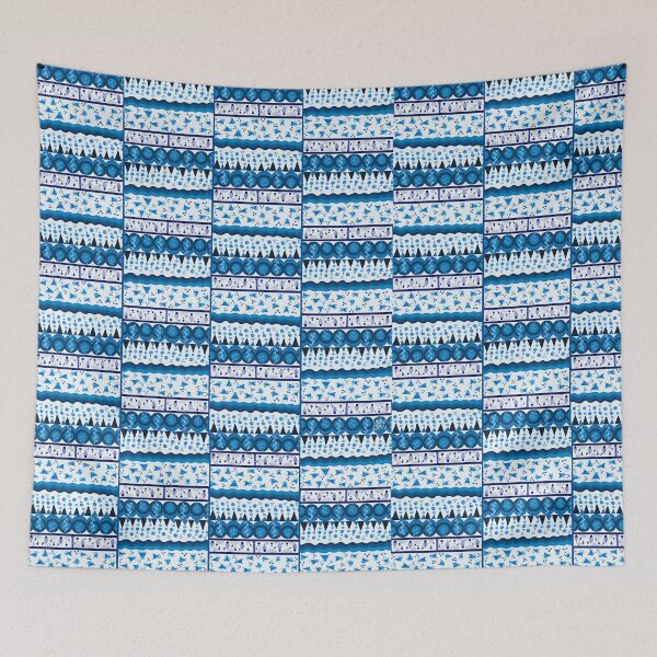 Item preview, Different blue patterns designed and sold by Vivinedrawsells.