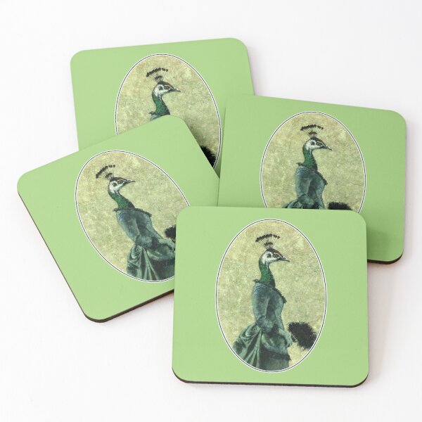 Item preview, Victorian Peahen Oval designed and sold by mictomart.