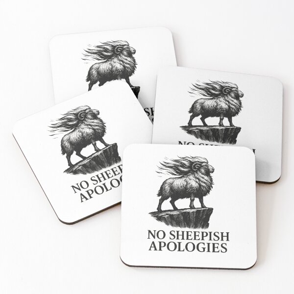 Item preview, Bold Ram Attitude No Sheepish Apologies designed and sold by Shoot-The-Moon.