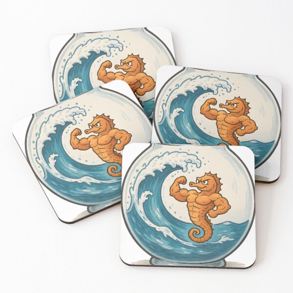 Item preview, Tiny Seahorse, Massive Wave Energy designed and sold by Uglyandcute.