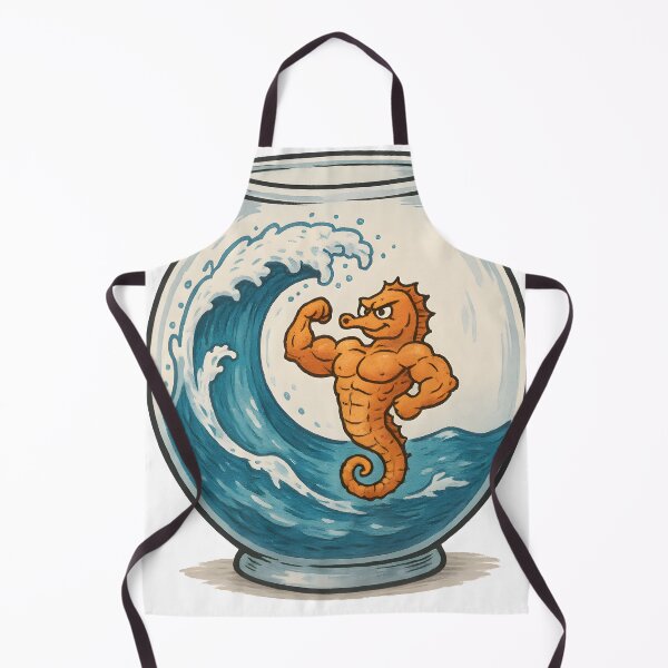 Item preview, Tiny Seahorse, Massive Wave Energy designed and sold by Uglyandcute.