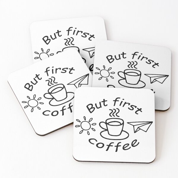 Item preview, But First Coffee designed and sold by NataliaVVV.
