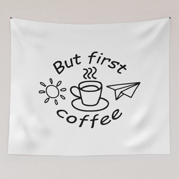 Item preview, But First Coffee designed and sold by NataliaVVV.