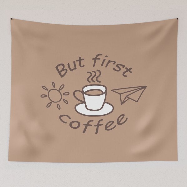 Item preview, But First Coffee designed and sold by NataliaVVV.