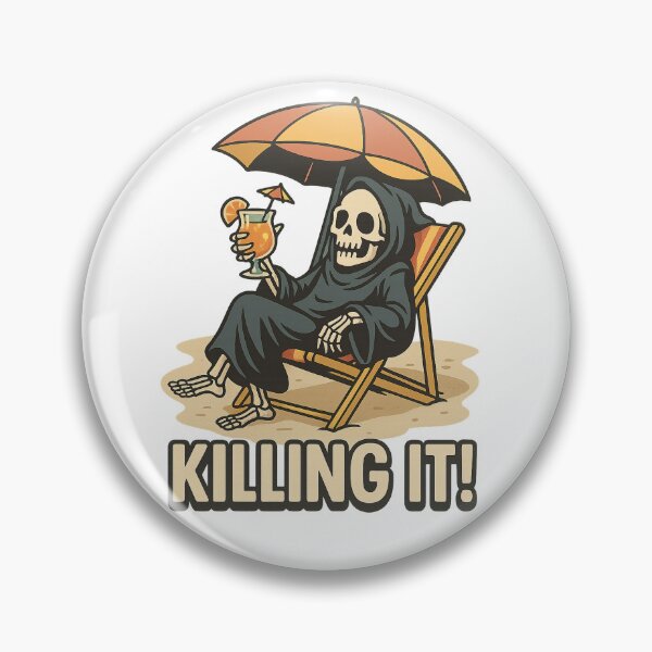 Item preview, Killing It on Vacation designed and sold by theblackdohl.
