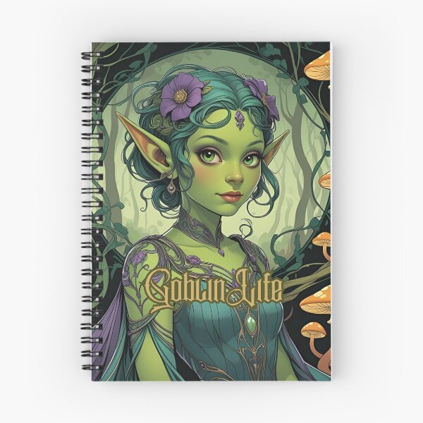 Item preview, Goblin Life: Forest Bloom Goblin Girl designed and sold by Edenglow Prints & Peculiars.